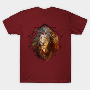 Sacred Geometry Lion II T-Shirt